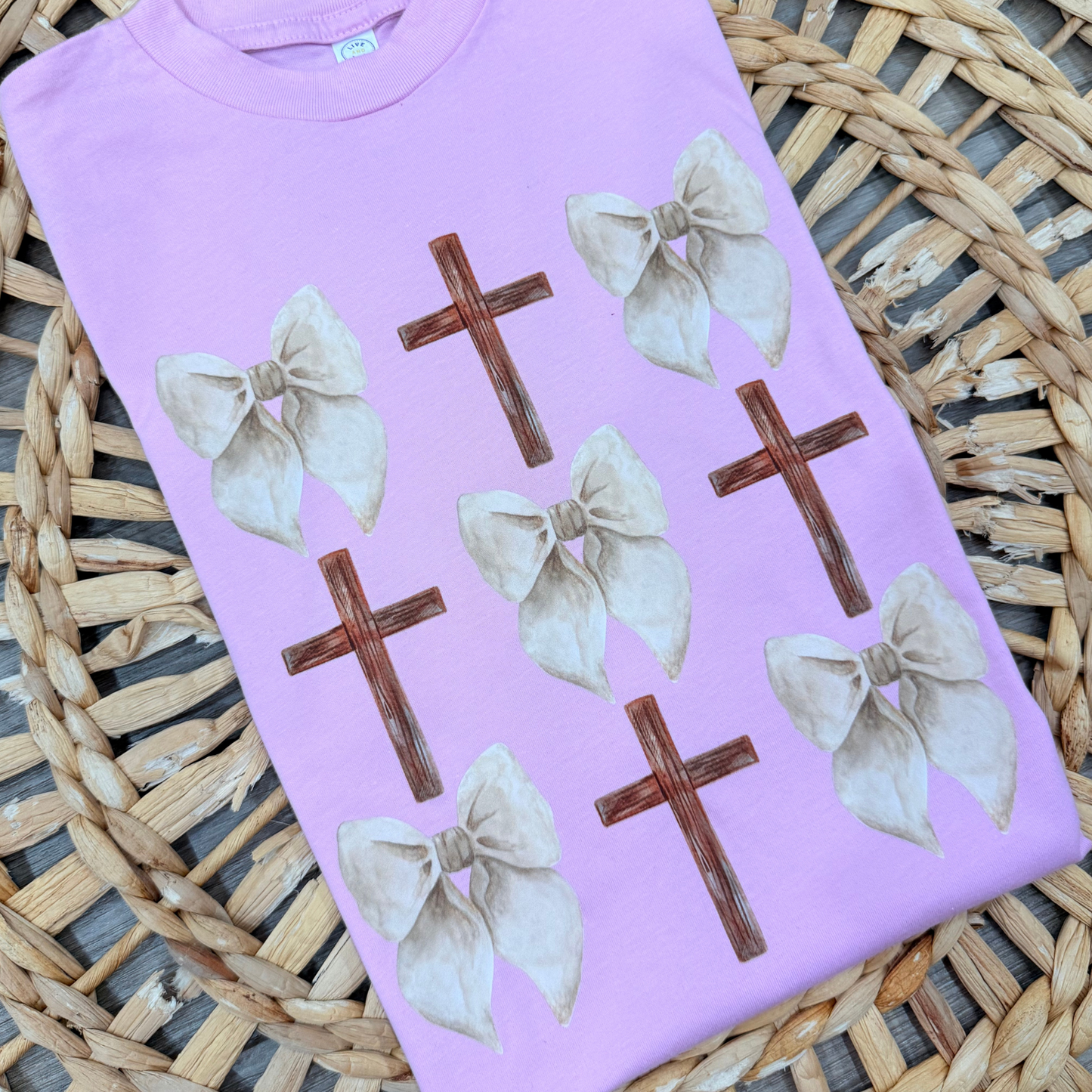 Coquette Bow and Crosses