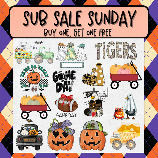 Sub Sale Sunday