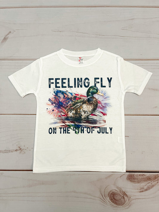 Feeling Fly Duck T-shirt